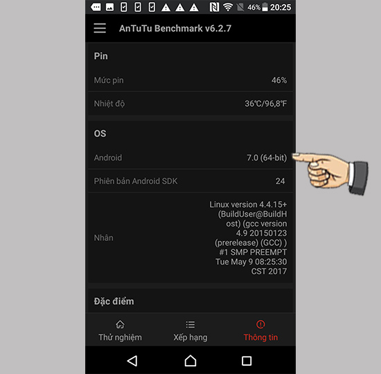 Thông tin cấu hình